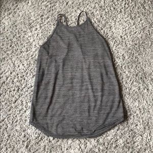 Lululemon Fast As Light Singlet - Heathered Black